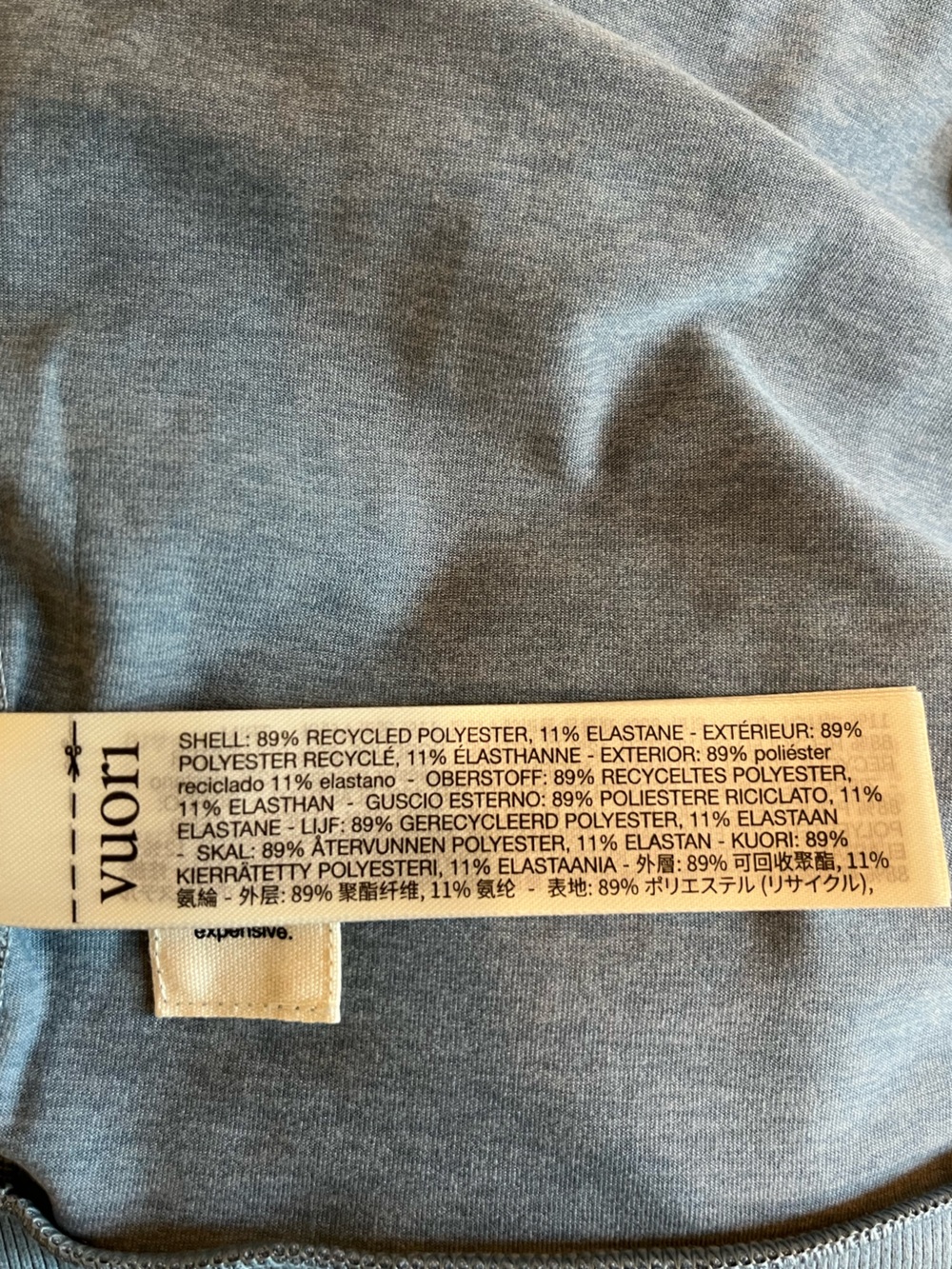 Vuori Halo Crew DreamKnit™ Sweatshirt • NWT • Large • Blue • $96 Retail - Picture 7 of 10